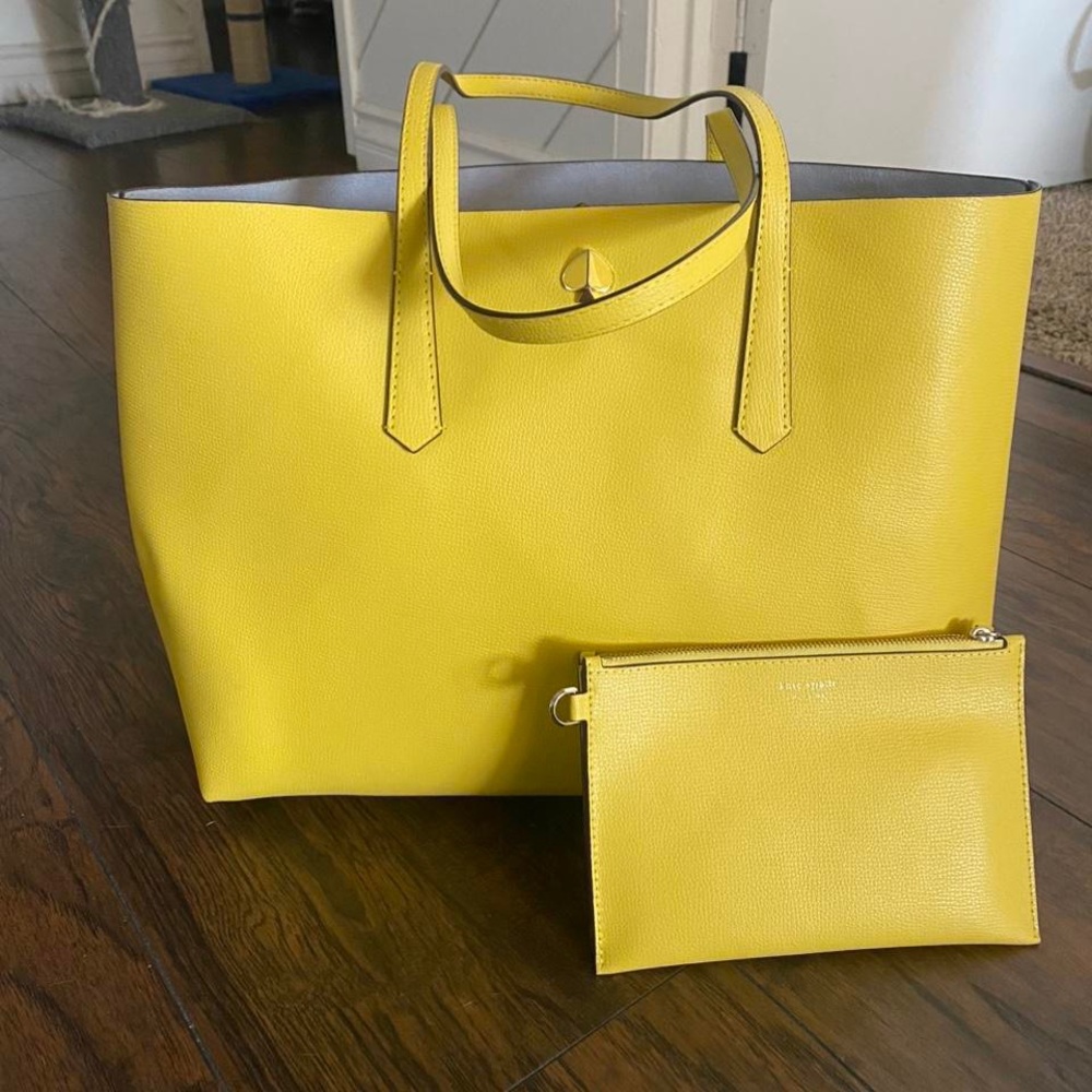 Kate Spade Yellow Tote Bag